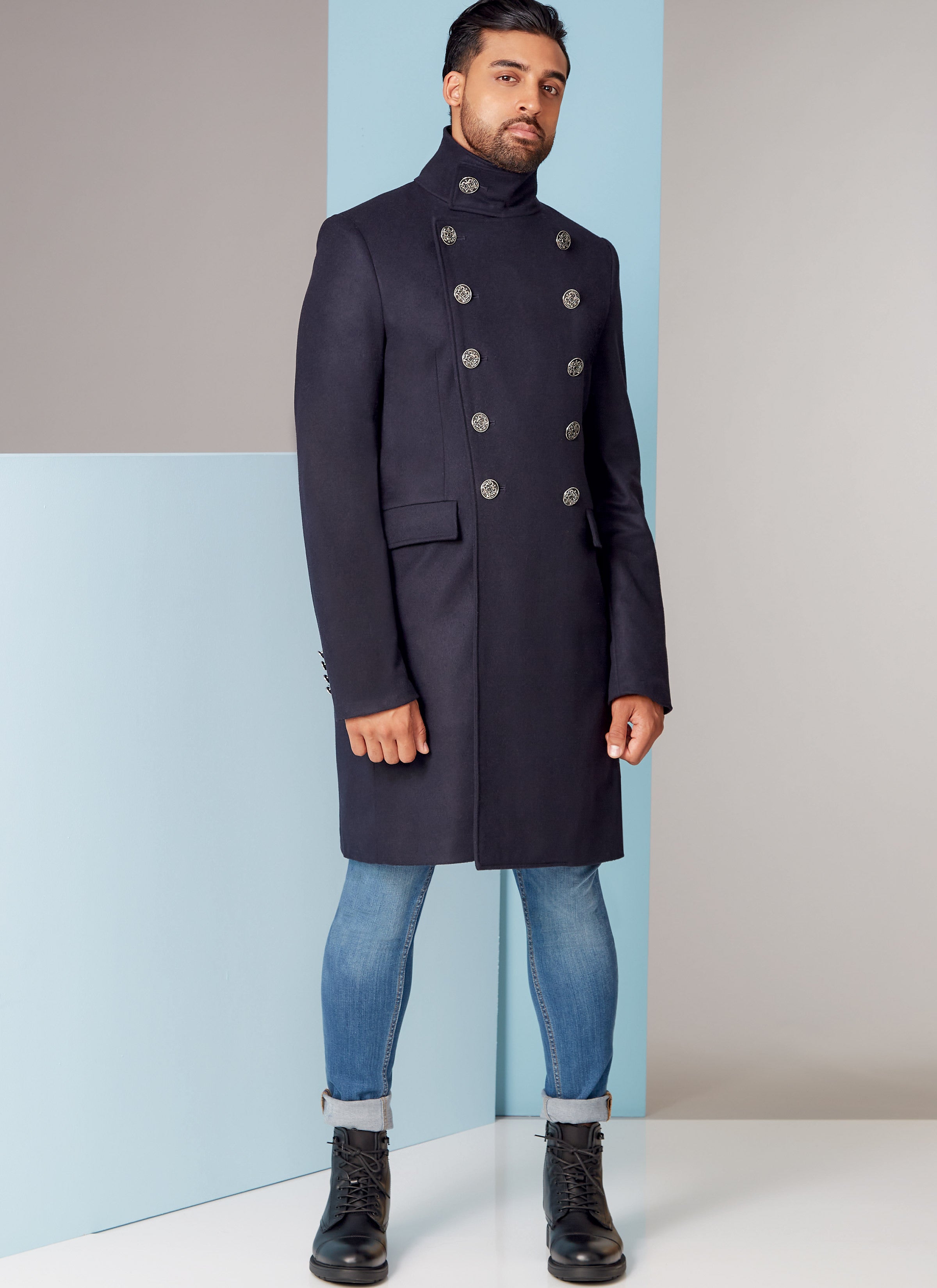 Vogue Men's Coat V1853 - Sewing Pattern