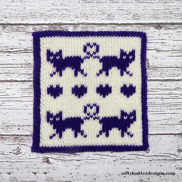 Cat Affection Potholder