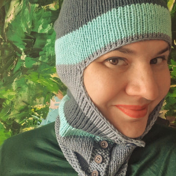 Ace Ski Mask - for Aran yarn