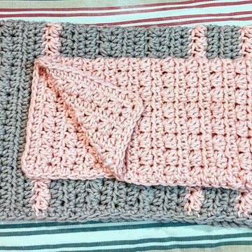 Trinity Star washcloth and dish towel