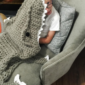 Bulky & Quick T-Rex Blanket