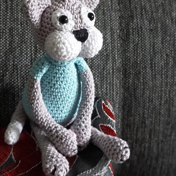Amigurumi Häkelanleitung Katze Leo