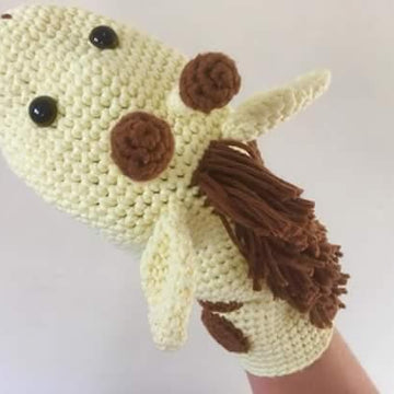 Garret the Giraffe Hand / Glove Puppet