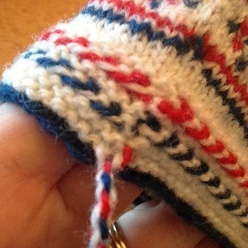 Birch Leaves: Skolt Sámi Knitted Mittens