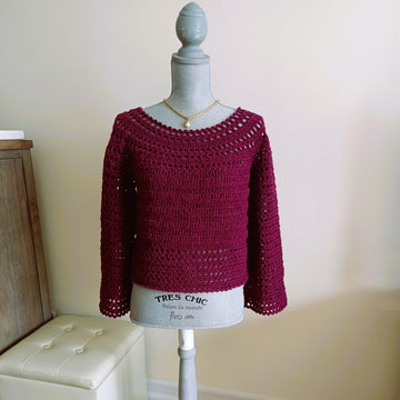 Elements Cropped Sweater