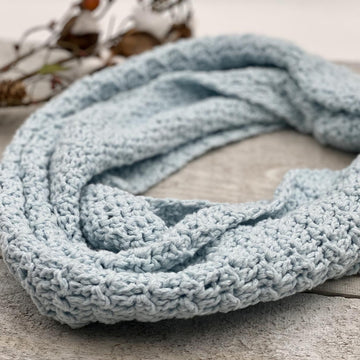 Crystalline Infinity Scarf