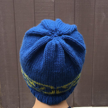 Knit Mix Tape Beanie