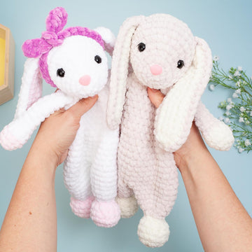 Crochet Bunny Lovey Pattern – Bunny Snuggler Crochet Pattern