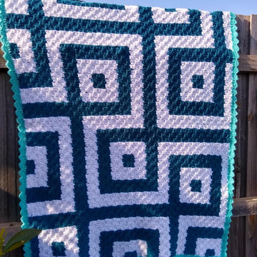 Connected Squares Blanket
