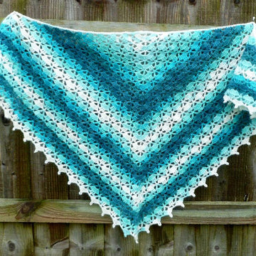 Triangle Batik Shawl