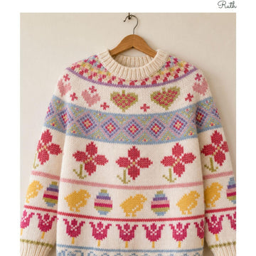 Chunky Easter Fairisle Sweater