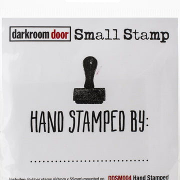 Darkroom Door Small Cling Stamp 2.3"X2.2" - Hand Stamped