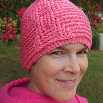 Embossed Awareness Ribbon Beanie