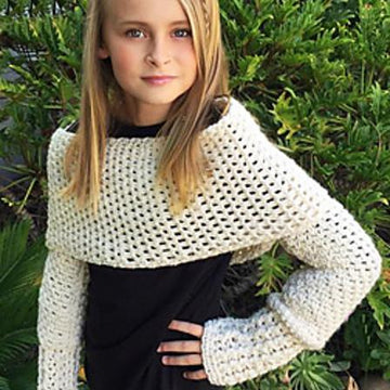 Sleeved Shrug Scarf - Sashland Shrug