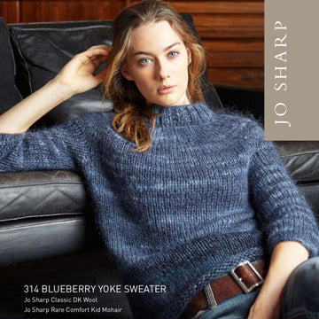 Blueberry Yoke Sweater