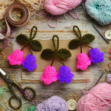 Crochet Lily of the Valley Bag Handle Pattern