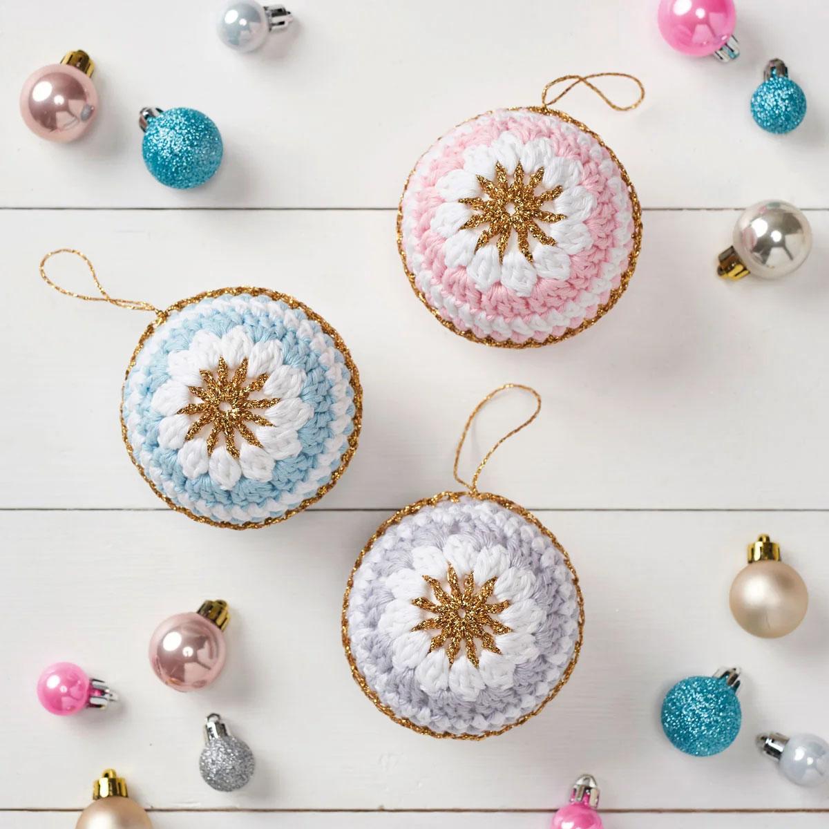 Sparkle Baubles Crochet Pattern