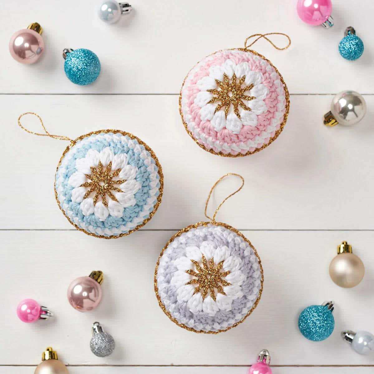 Sparkle Baubles Crochet Pattern