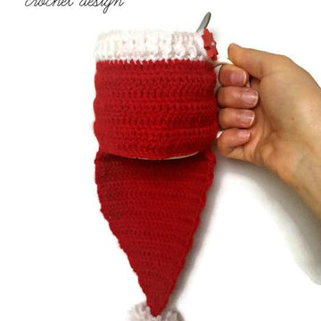 Hat mug cozy
