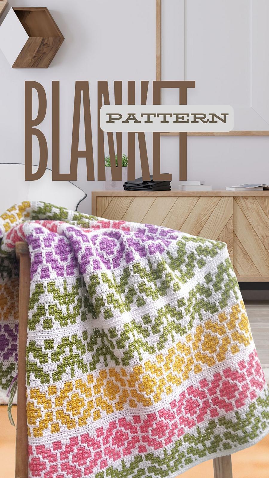 Floral Baby blanket