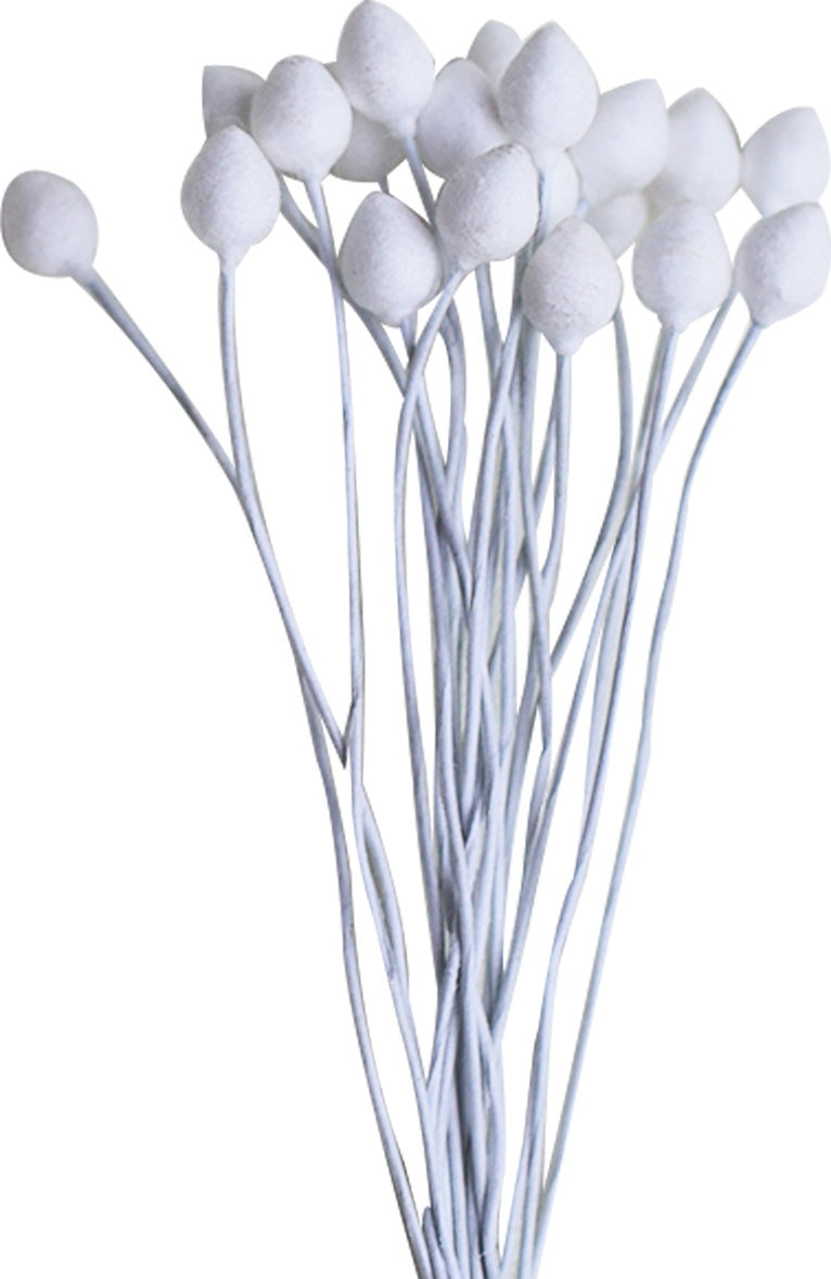 Dress My Craft Foam Flower Buds 20/Pkg - 5mm Pointed