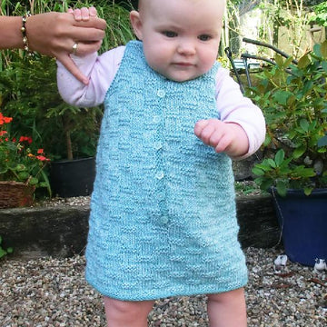 Check Mate Baby Dress Set