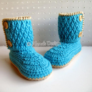 Two-Button Children's Boots