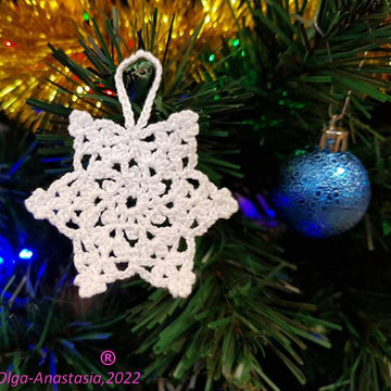 Openwork snowflake 1