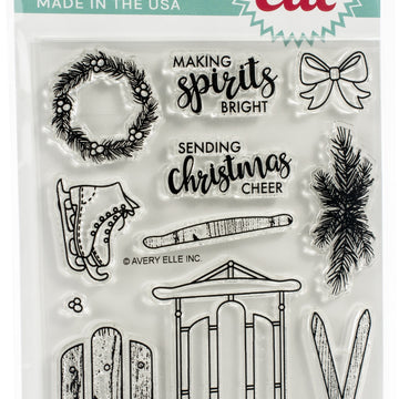 Avery Elle Clear Stamp Set 4"X6" - Alpine Christmas