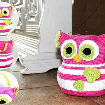 Doorstop - Owl - Amigurumi
