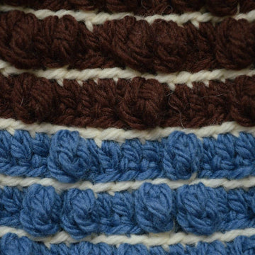 Chevrons and Stripes Slouchy Hat