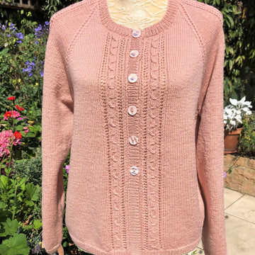 Sophia, 4 Ply Raglan Cardigan
