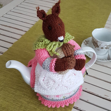 Beatrix Nutcracker Squirrel Tea Cosy
