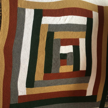 Broken Crayons II Knitted Blanket Pattern