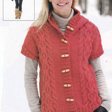 Medallion Cable Jacket