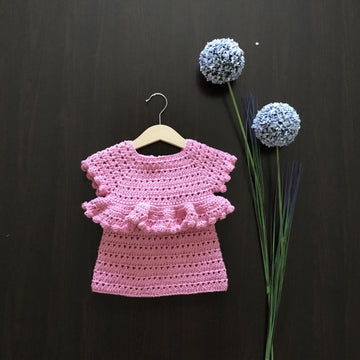 Mia Baby Girl Short Sleeve Dress N 474