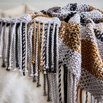 Moonstone Plaid Blanket
