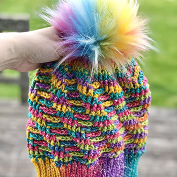 Spiral Herringbone Slouch