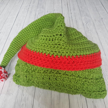 2in1 Hooded Christmas Elf Blanket