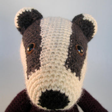 Blackberry the Badger Amigurumi