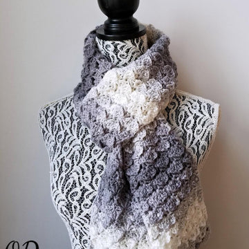 Shades of Grey Scarf