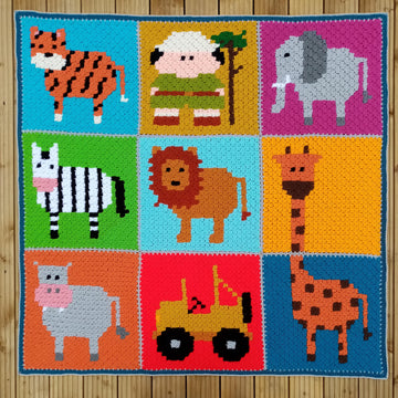 Safari Corner to Corner Blanket