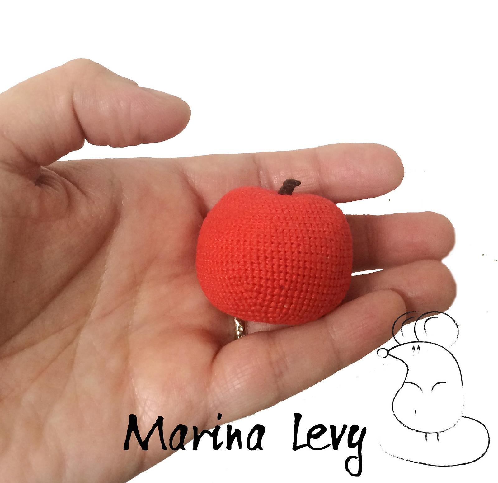 Apple - amigurumi