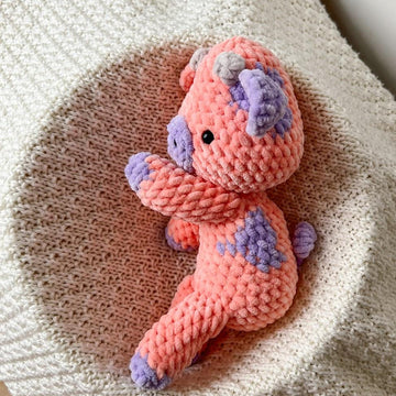 Chubby highland cow crochet pattern
