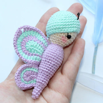 Butterfly keychain