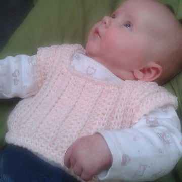 Vinca Sweater Vest - sizes newborn to 3 years