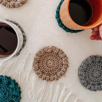 Flower Pop Coasters