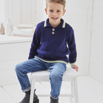 King Cole Pattern in Cottonsmooth DK - Children P6163 - Leaflet