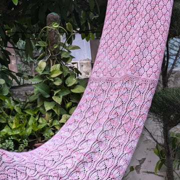 Bell Flower Bouquet Stole