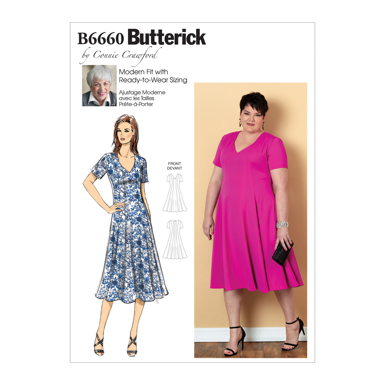 Butterick Misses'/Women's Dress B6660 - Sewing Pattern